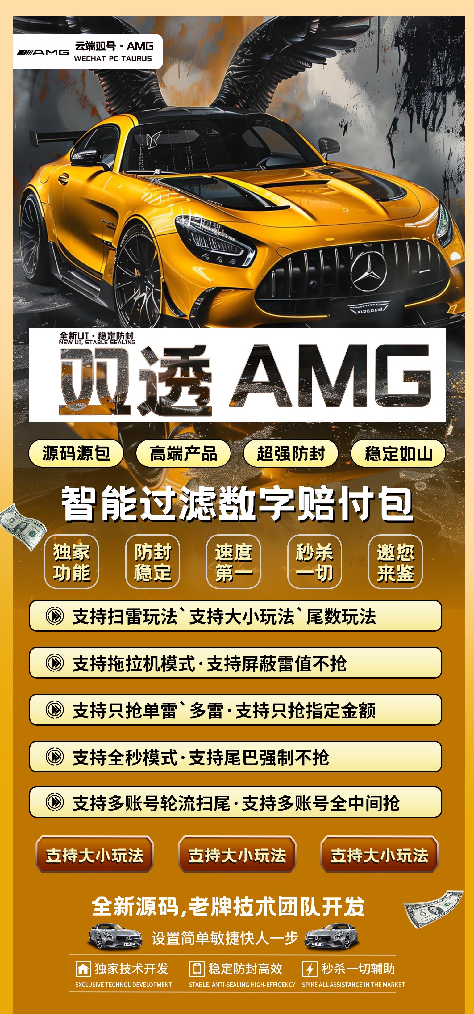 双透AMG 1万点 