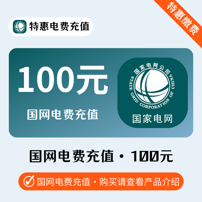 光速-国网电费100元